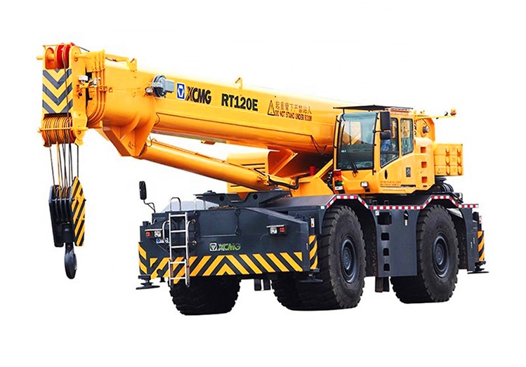 XCMG Official 120 Ton New Rough Terrain Crane RT120E China Tractor Crane for Sale